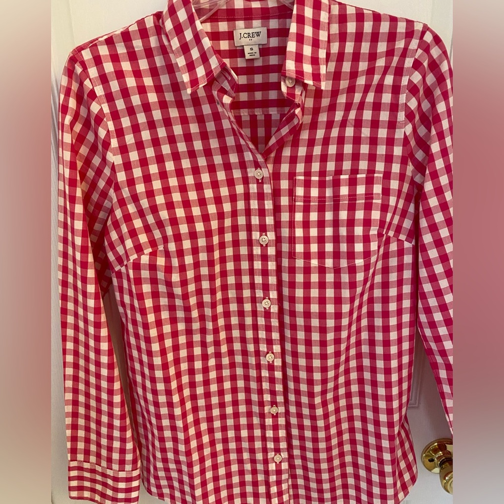 J.Crew long sleeves button downs shirt- new! Smoke free home